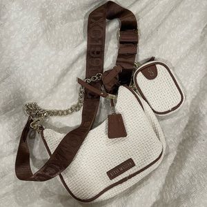 Steve Madden Bvital Crossbody Creme/Brown